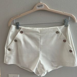 Ramy Brook drew shorts white